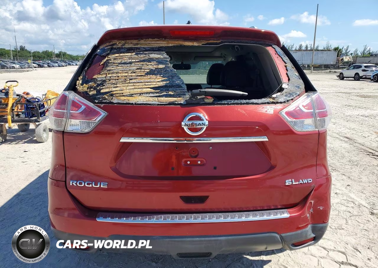 2015 Nissan Rogue Sl VIN:5N1AT2MV4FC792072 - 6
