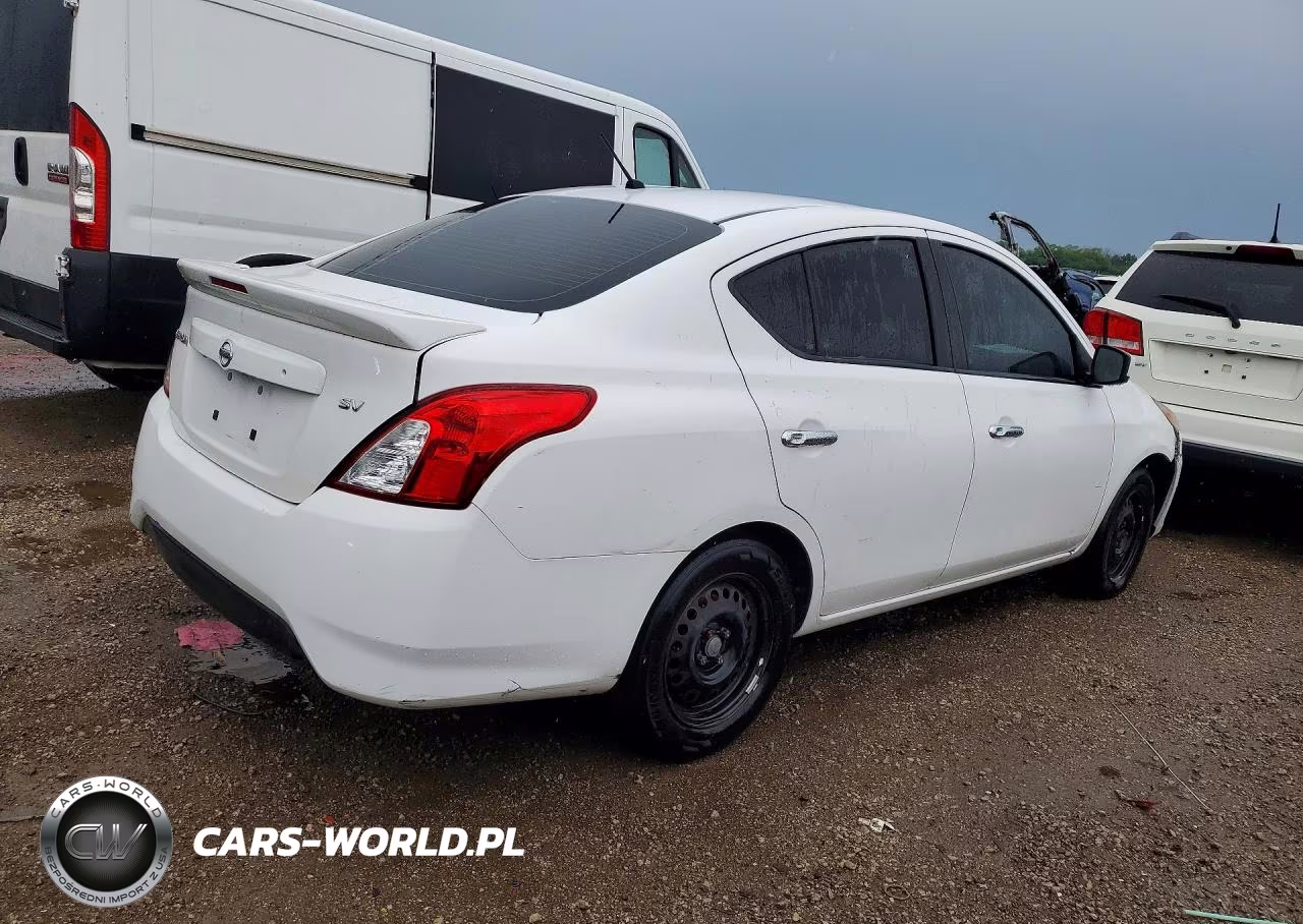 2019 Nissan Versa Sv VIN:3N1CN7AP2KL878623 - 3