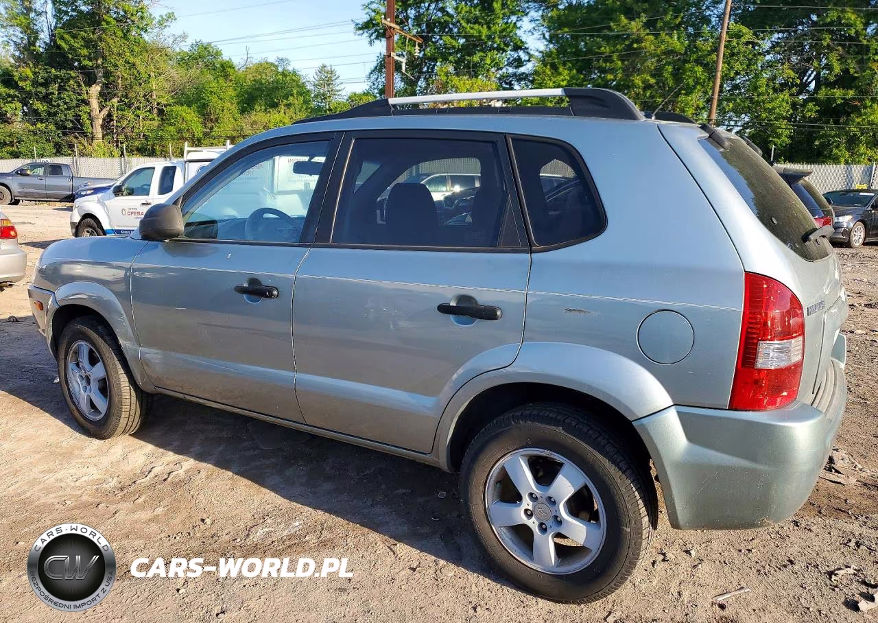 2007 Hyundai Tucson Gls VIN:KM8JM12B17U529744 - 2