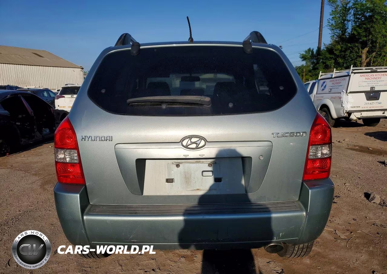 2007 Hyundai Tucson Gls VIN:KM8JM12B17U529744 - 6