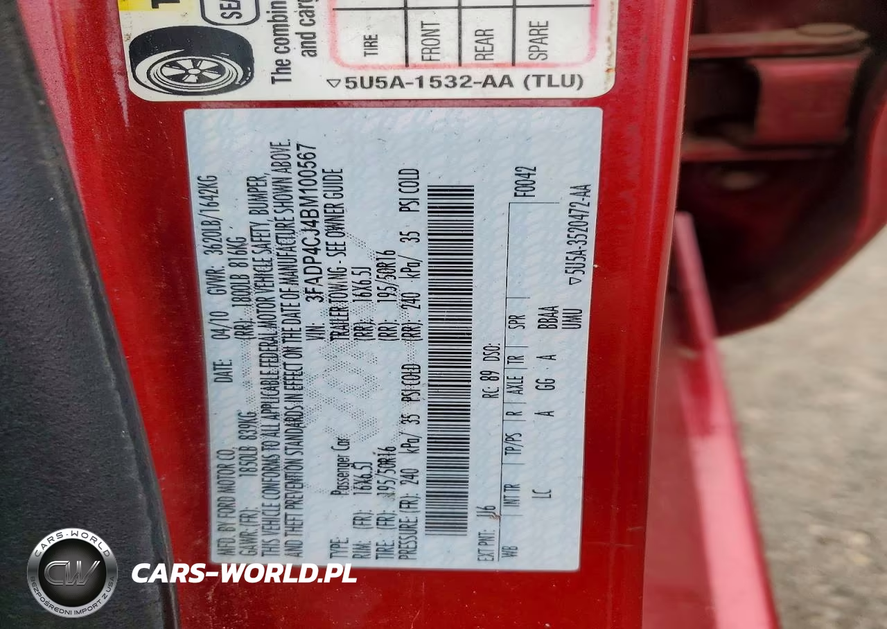 2011 Ford Fiesta Sel VIN:3FADP4CJ4BM100567 - 12