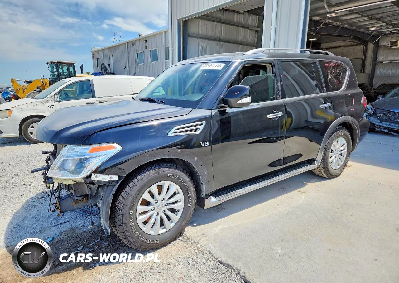 2019 Nissan Armada Sv VIN:JN8AY2NC8K9586266 - 1