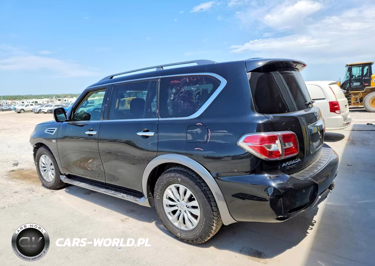 2019 Nissan Armada Sv VIN:JN8AY2NC8K9586266 - 2