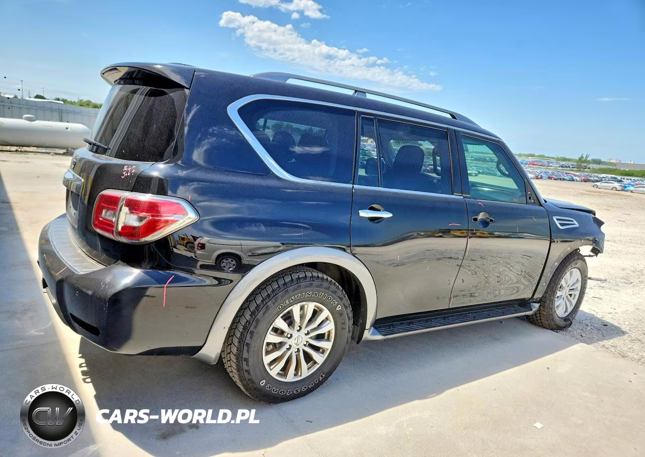 2019 Nissan Armada Sv VIN:JN8AY2NC8K9586266 - 3