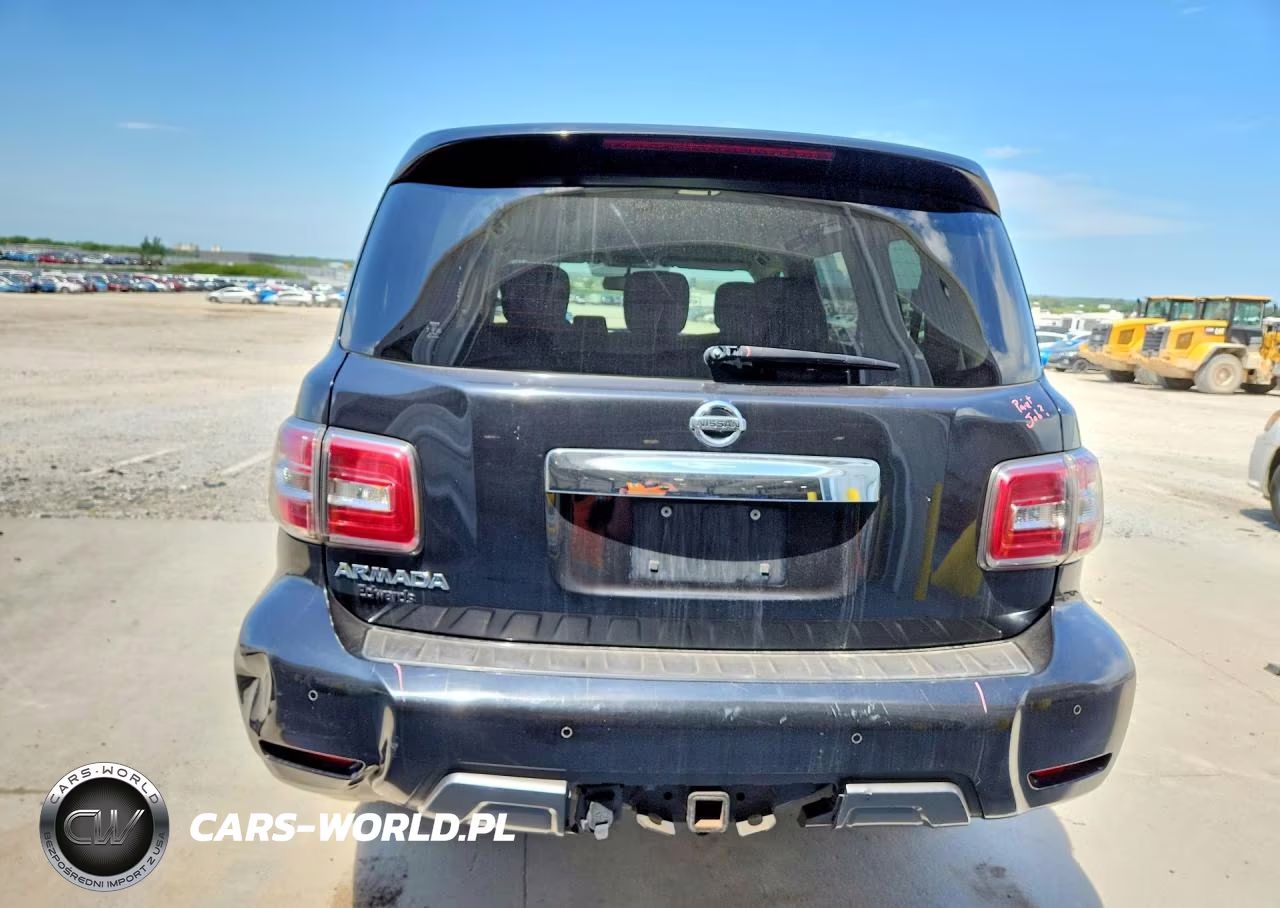 2019 Nissan Armada Sv VIN:JN8AY2NC8K9586266 - 6