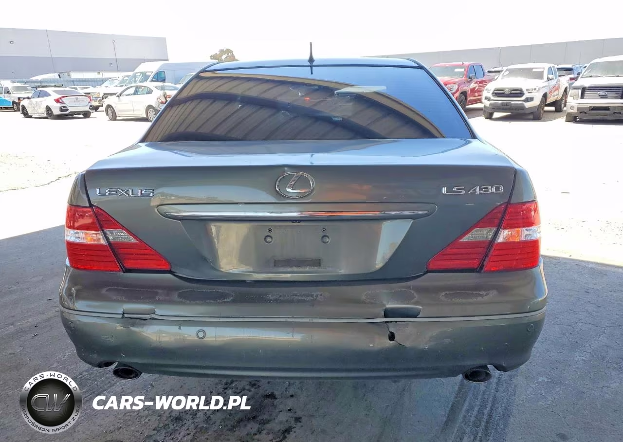 2005 Lexus Ls 430 VIN:JTHBN36FX50178639 - 6
