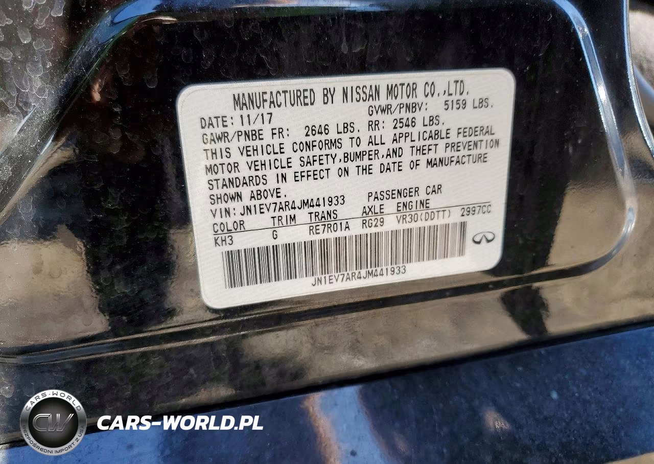 2018 Infiniti Q50 3.0T Luxe VIN:JN1EV7AR4JM441933 - 13