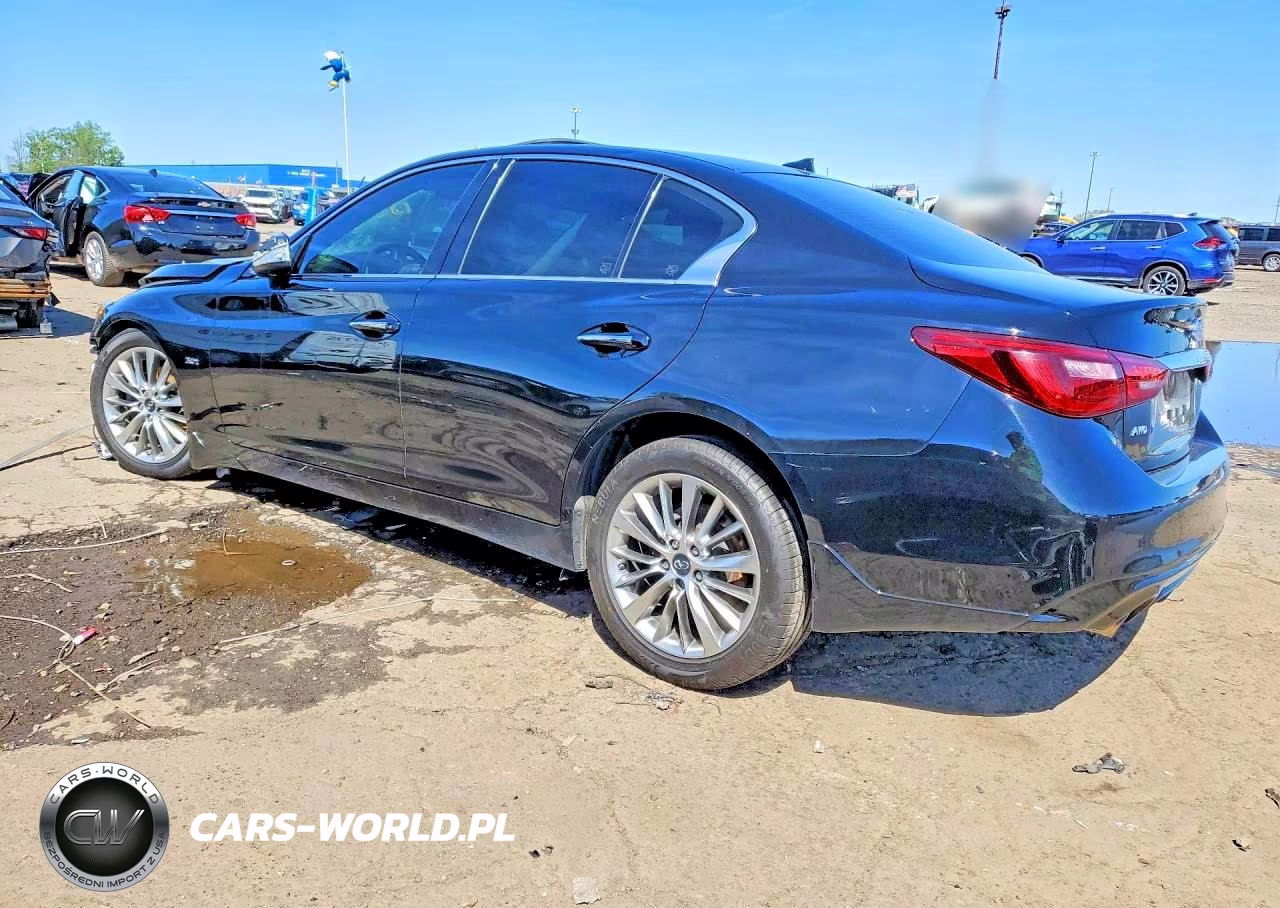 2018 Infiniti Q50 3.0T Luxe VIN:JN1EV7AR4JM441933 - 2