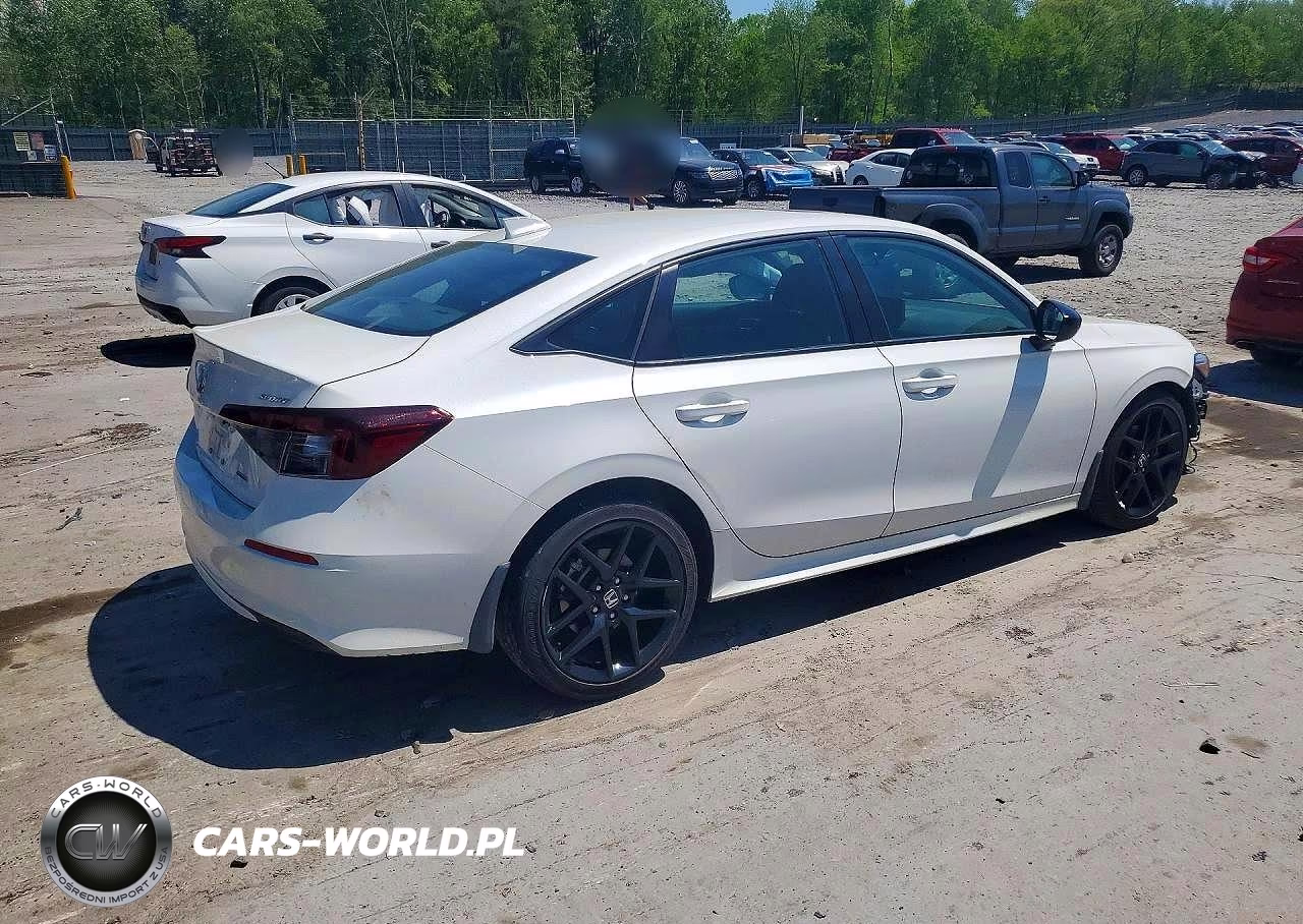 2025 Honda Civic Sport VIN:2HGFE4F86SH316826 - 3