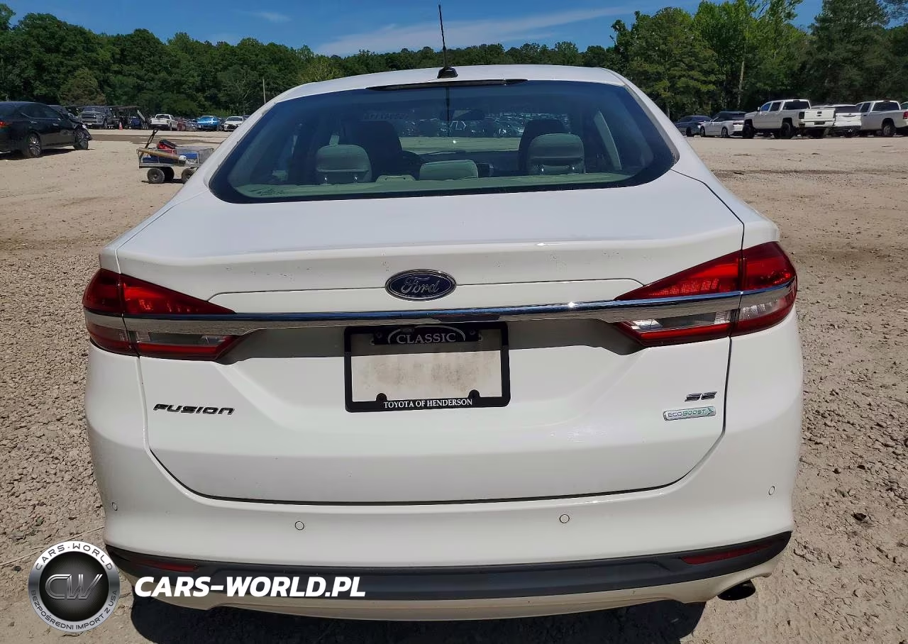 2017 Ford Fusion Se VIN:3FA6P0HD0HR269324 - 6