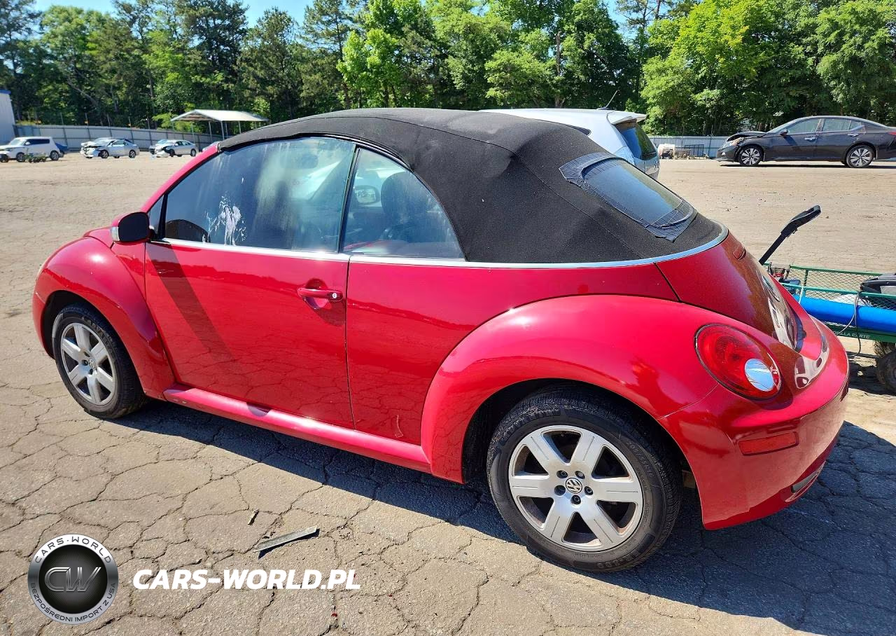 2007 Volkswagen New Beetle Convertible Option Package 1 VIN:3VWRF31Y07M420518 - 2
