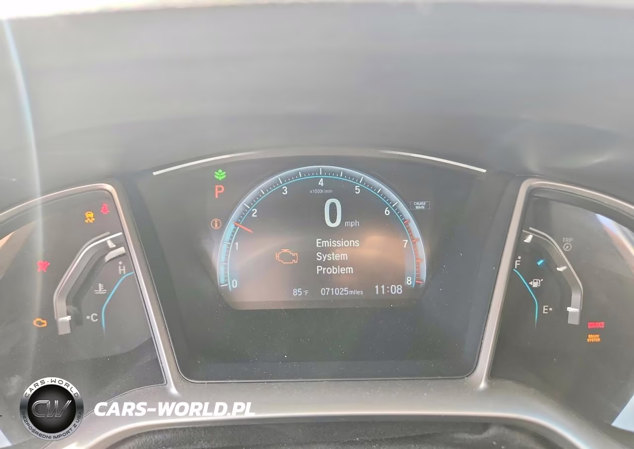 2016 Honda Civic Exl VIN:19XFC1F73GE212596 - 9