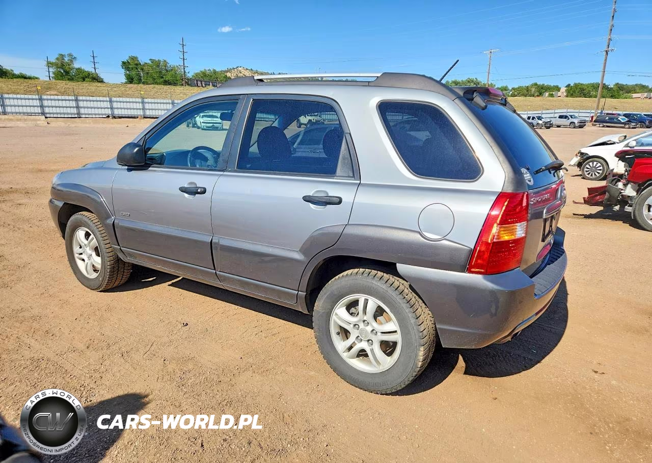 2007 Kia Sportage Lx VIN:KNDJE723977312311 - 2