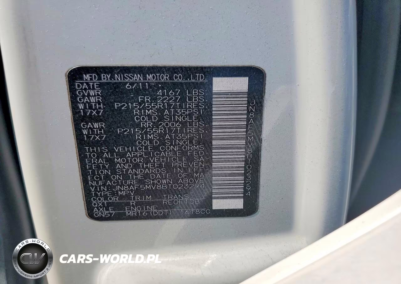 2011 Nissan Juke S VIN:JN8AF5MV8BT023294 - 14
