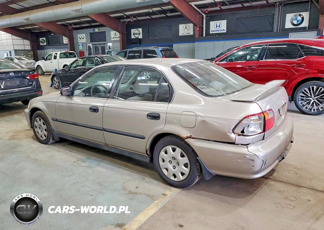 2000 Honda Civic Lx VIN:2HGEJ6674YH600751 - 2