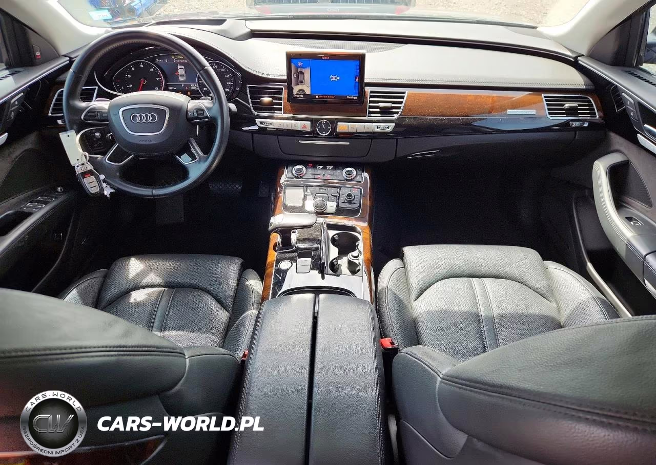 2015 Audi A8 L Quattro VIN:WAU3GAFD9FN041308 - 8