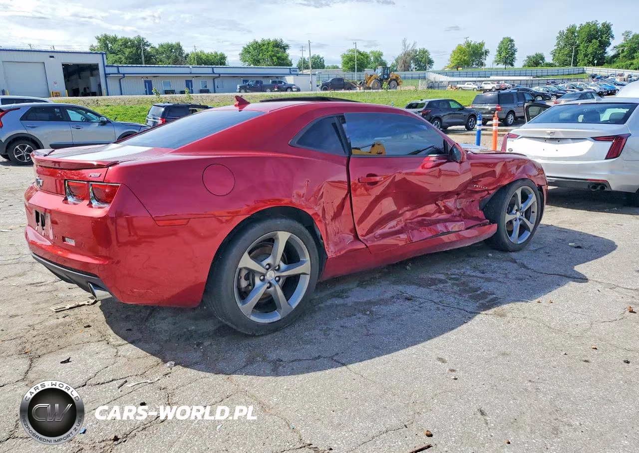 2013 Chevrolet Camaro Lt VIN:2G1FC1E3XD9202214 - 3