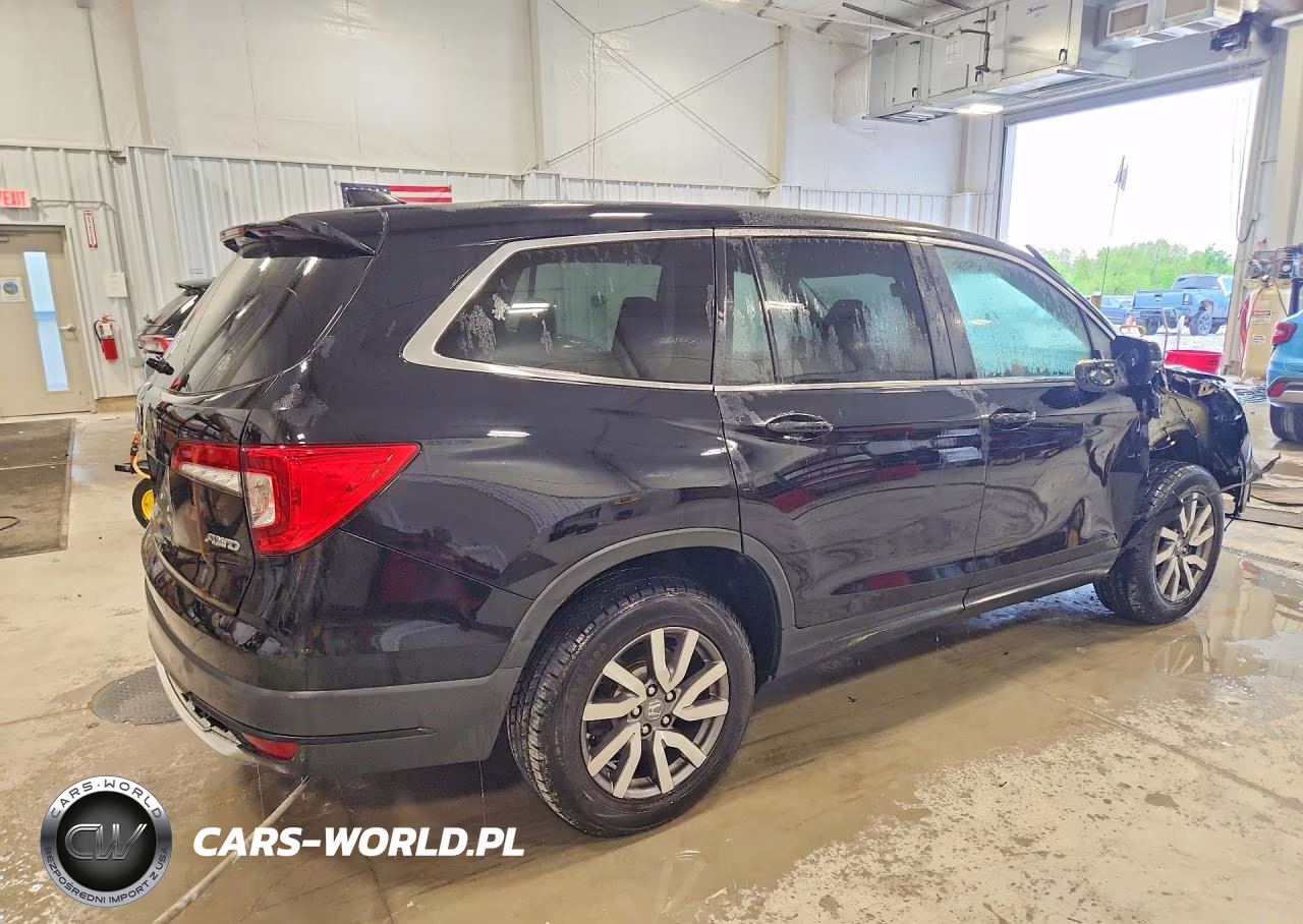 2019 Honda Pilot Exl VIN:5FNYF6H50KB047876 - 3