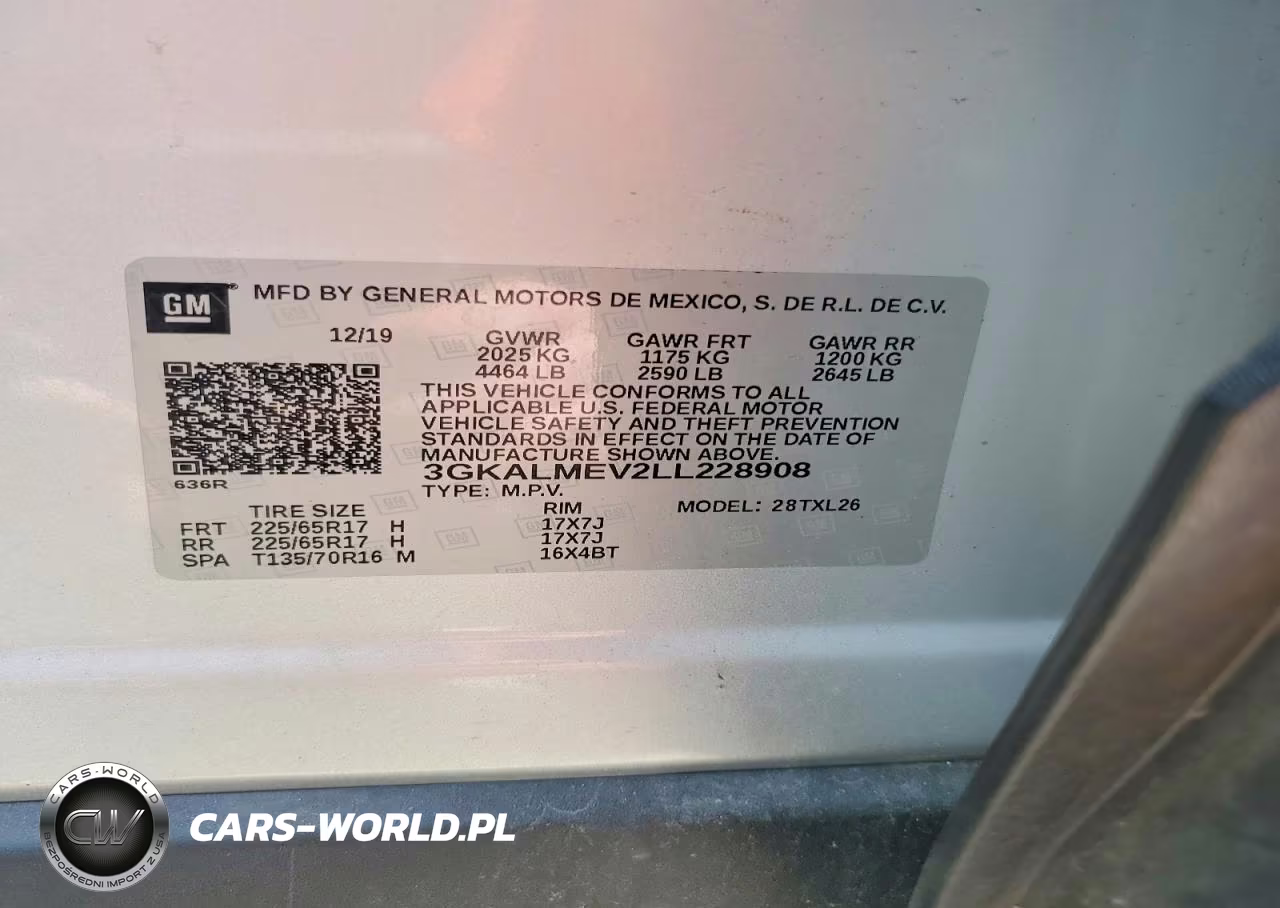 2020 GMC Terrain Sle VIN:3GKALMEV2LL228908 - 13