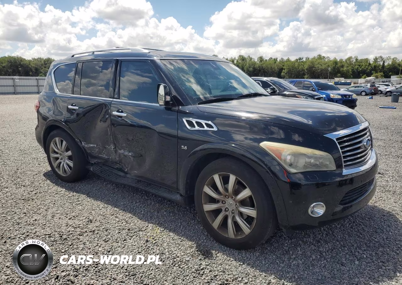 2014 Infiniti Qx80 Base VIN:JN8AZ2NF0E9554956 - 4