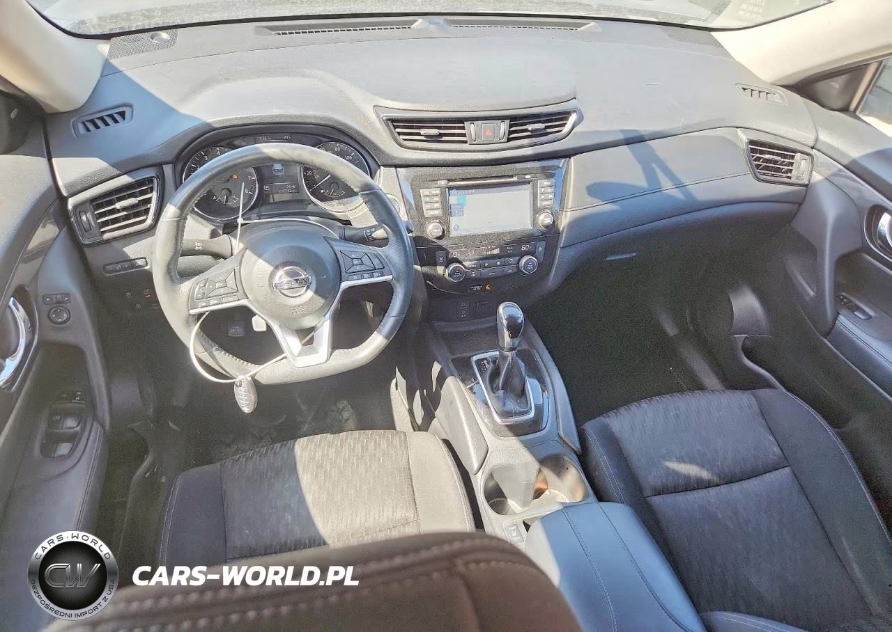 2017 Nissan Rogue Sv VIN:KNMAT2MV1HP616614 - 8