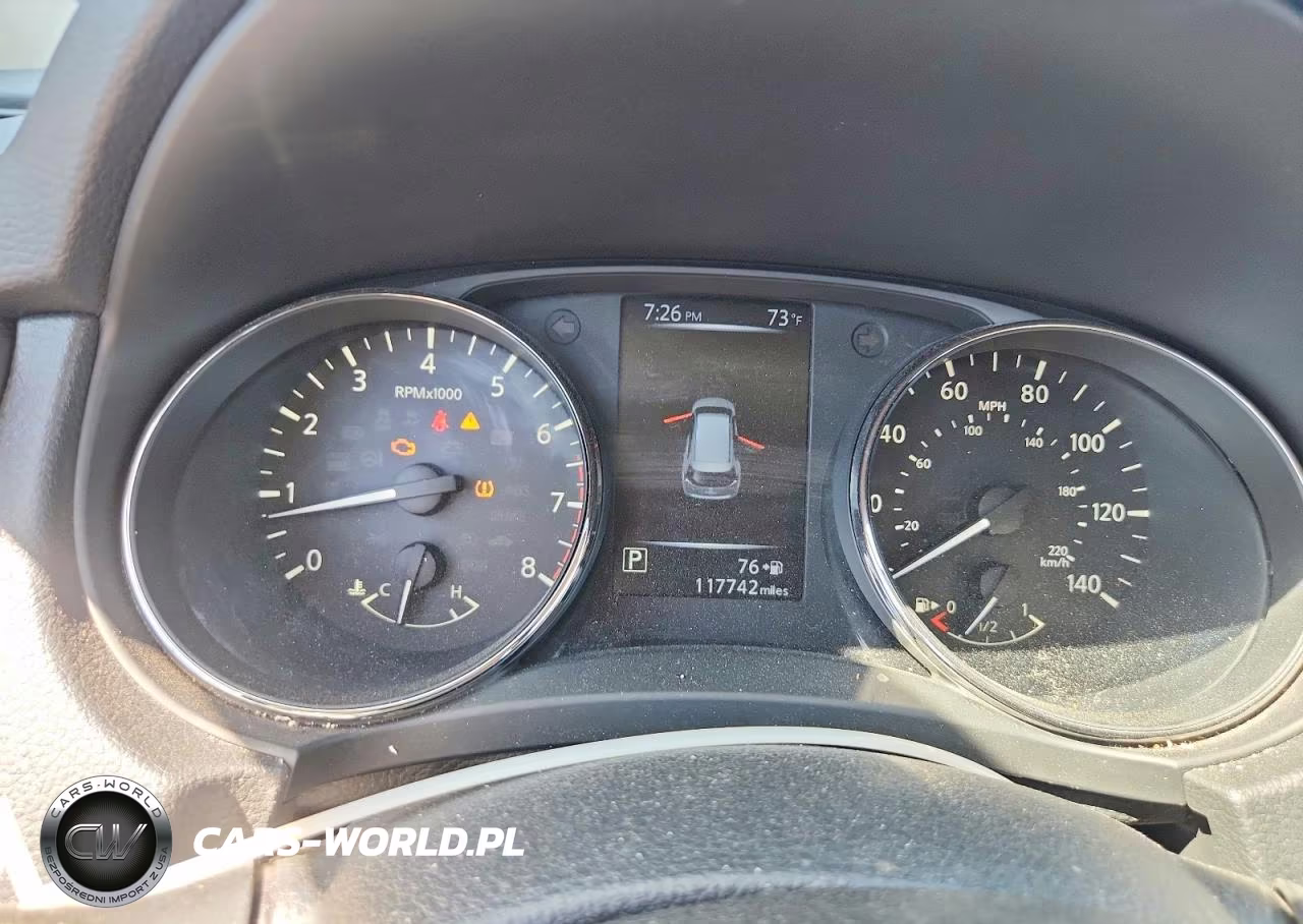 2017 Nissan Rogue Sv VIN:KNMAT2MV1HP616614 - 9