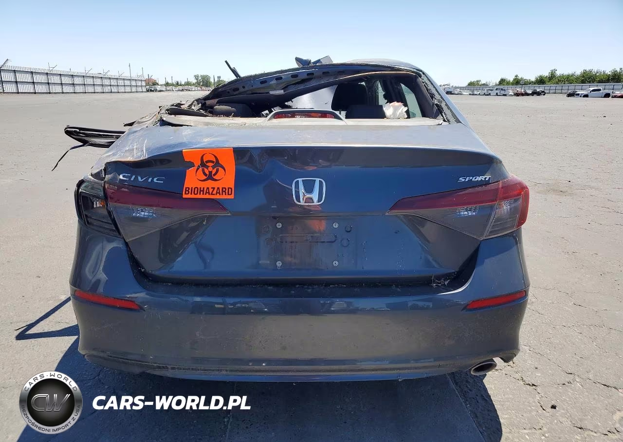 2025 Honda Civic Sport VIN:2HGFE2F52SH531825 - 6