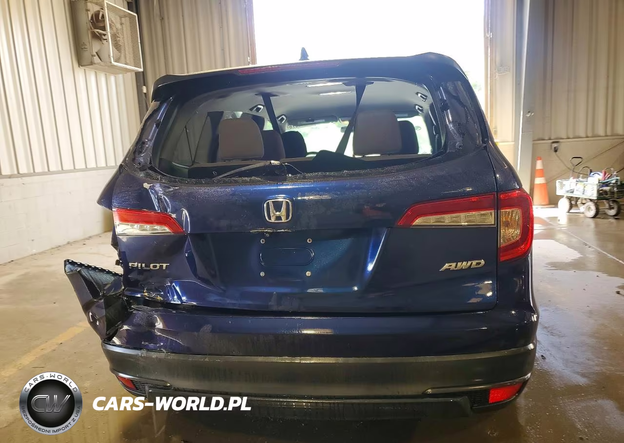 2019 Honda Pilot Lx VIN:5FNYF6H17KB019246 - 6