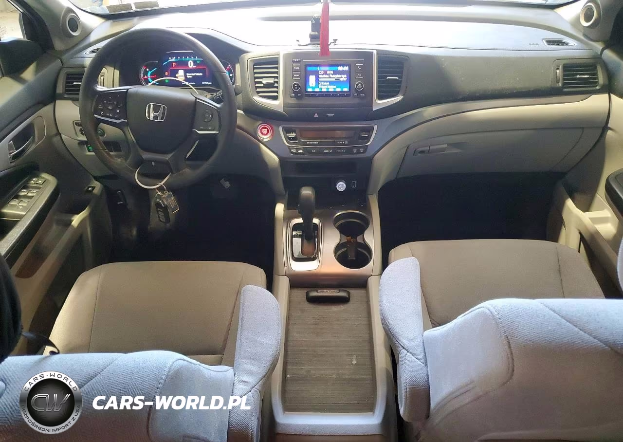 2019 Honda Pilot Lx VIN:5FNYF6H17KB019246 - 8