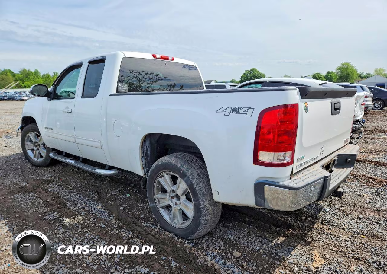 2011 GMC Sierra K1500 Slt VIN:1GTR2WE37BZ442506 - 2