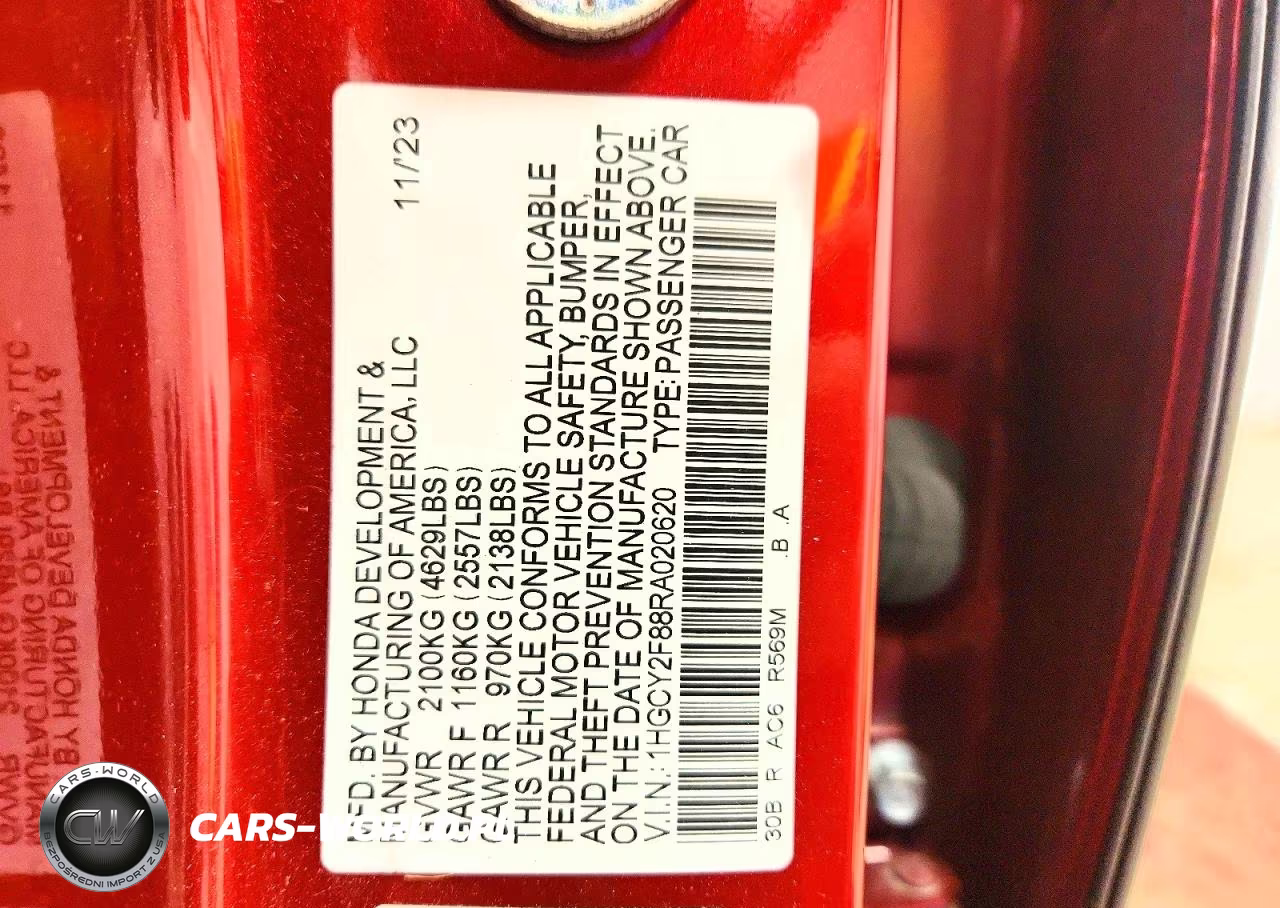 2024 Honda Accord Touring Hybrid VIN:1HGCY2F88RA020620 - 12