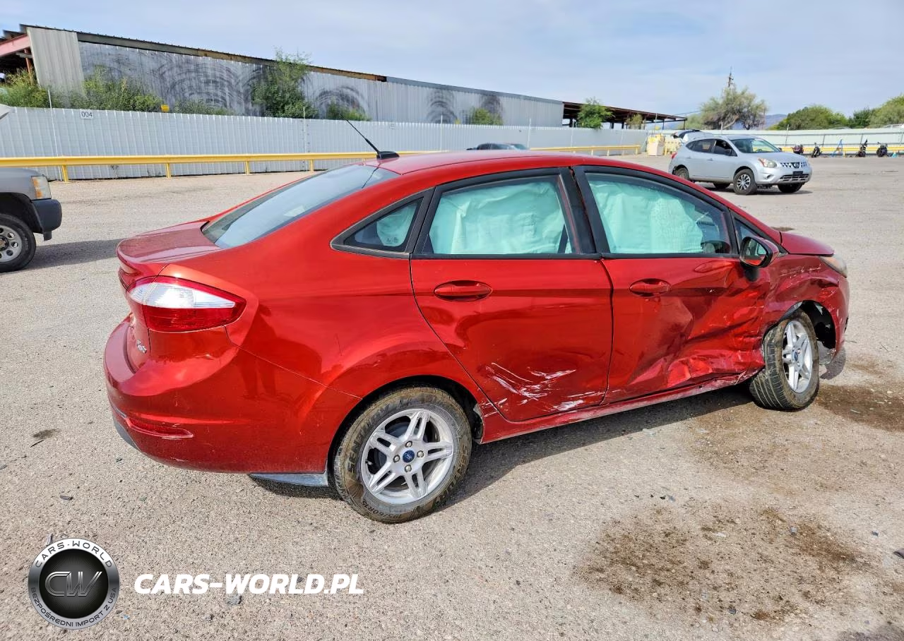 2019 Ford Fiesta Se VIN:3FADP4BJ3KM121623 - 3
