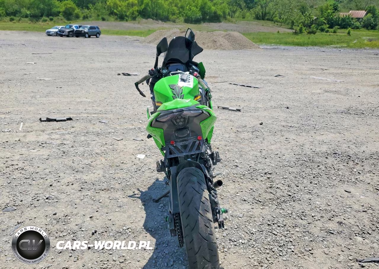 2025 Kawasaki Ex500 A VIN:ML5EXGJ12SDA54815 - 4