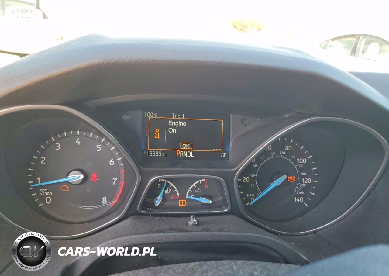 2016 Ford Focus Se VIN:1FADP3F26GL399440 - 9