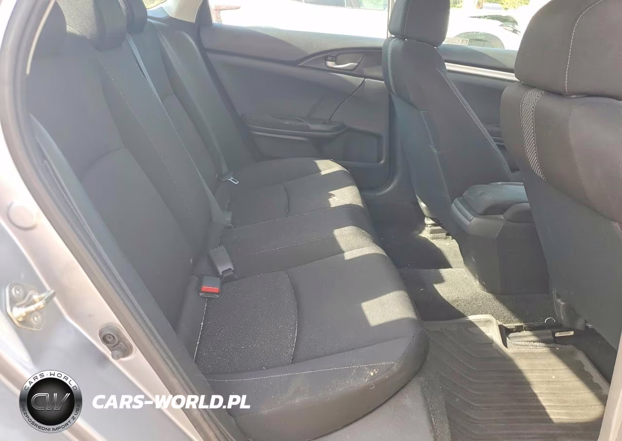 2019 Honda Civic Lx VIN:19XFC2F66KE007649 - 10