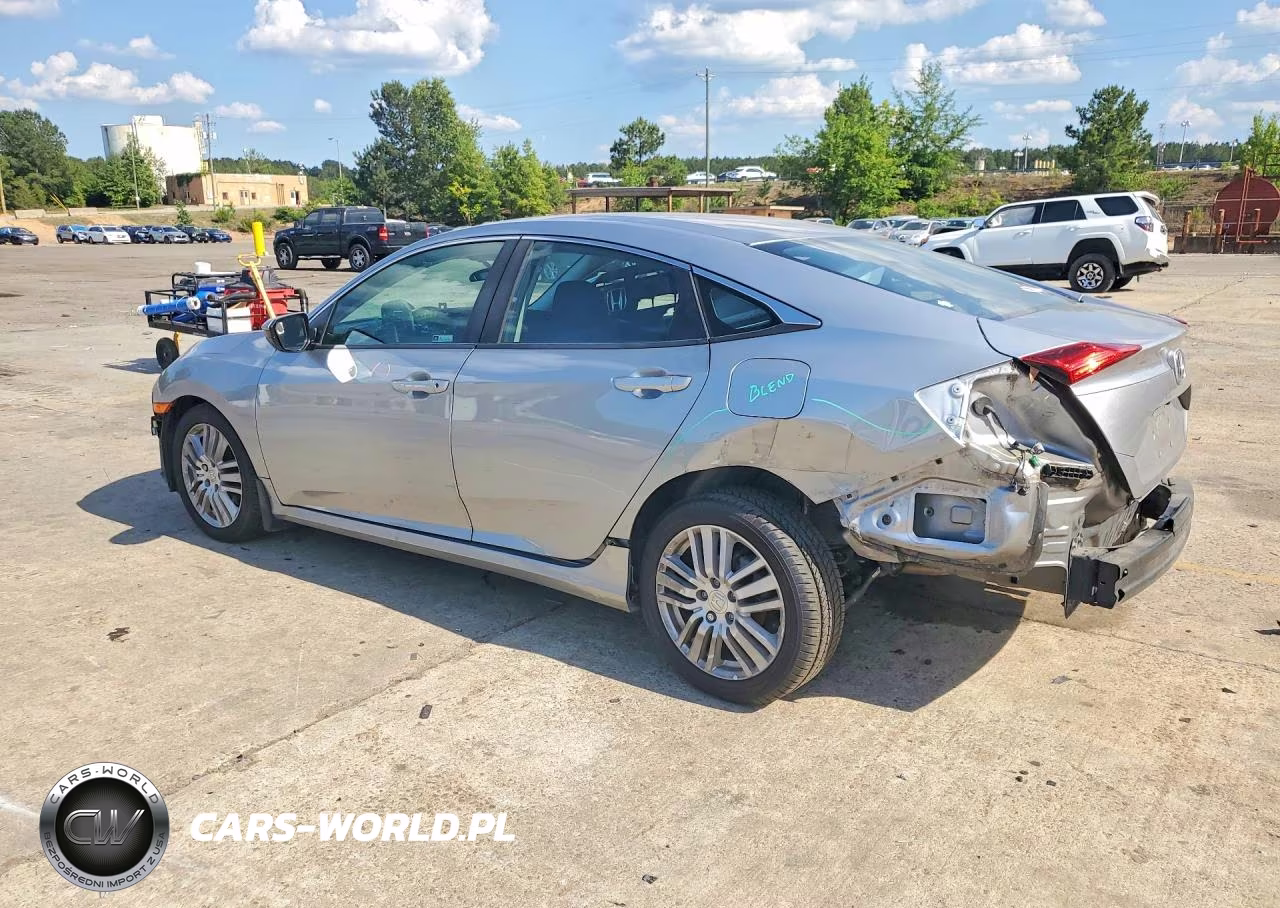 2019 Honda Civic Lx VIN:19XFC2F66KE007649 - 2