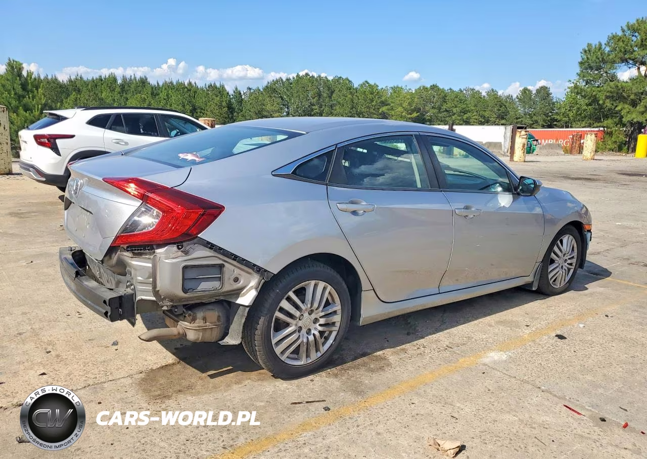 2019 Honda Civic Lx VIN:19XFC2F66KE007649 - 3
