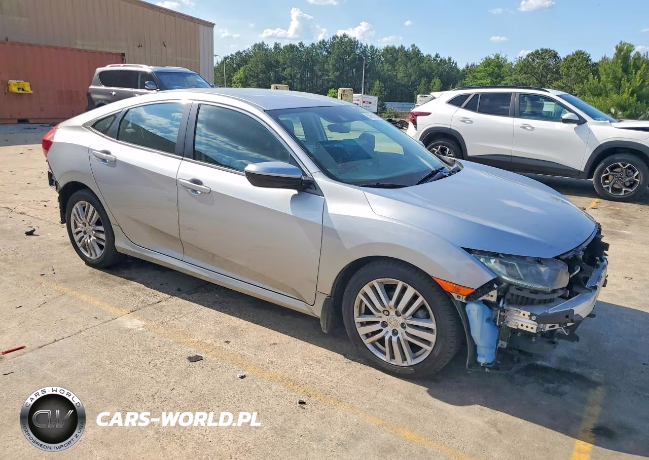 2019 Honda Civic Lx VIN:19XFC2F66KE007649 - 4