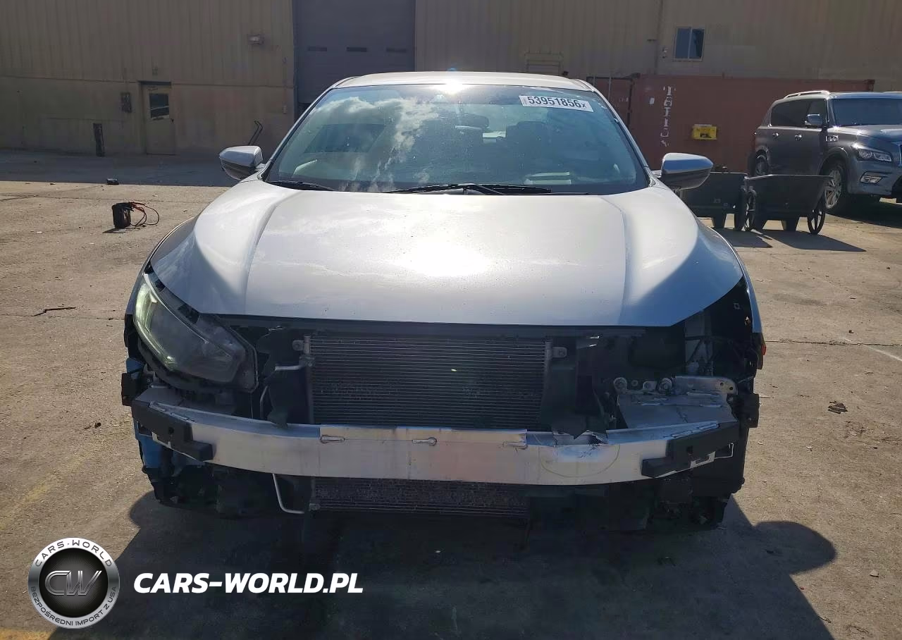 2019 Honda Civic Lx VIN:19XFC2F66KE007649 - 5