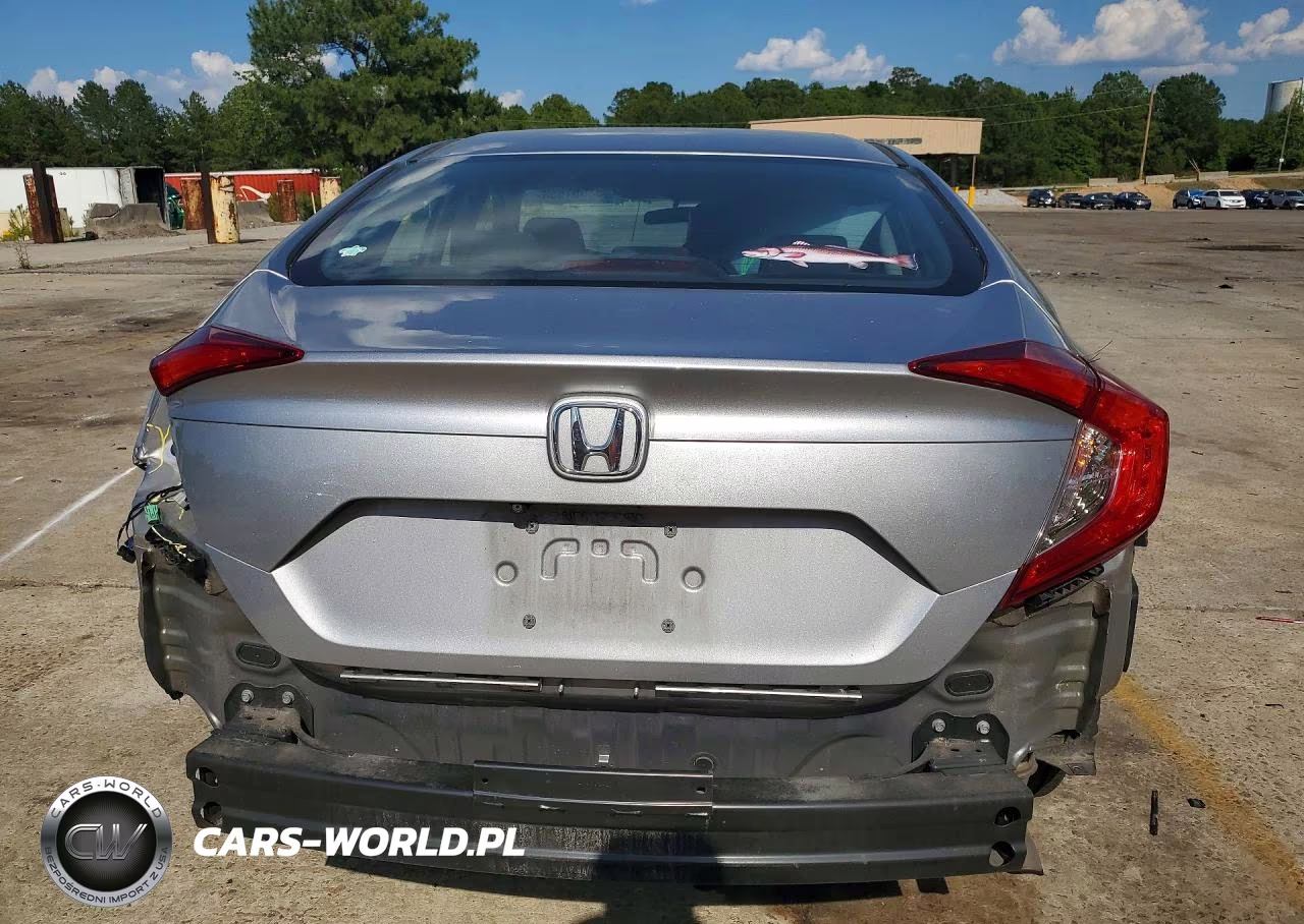 2019 Honda Civic Lx VIN:19XFC2F66KE007649 - 6
