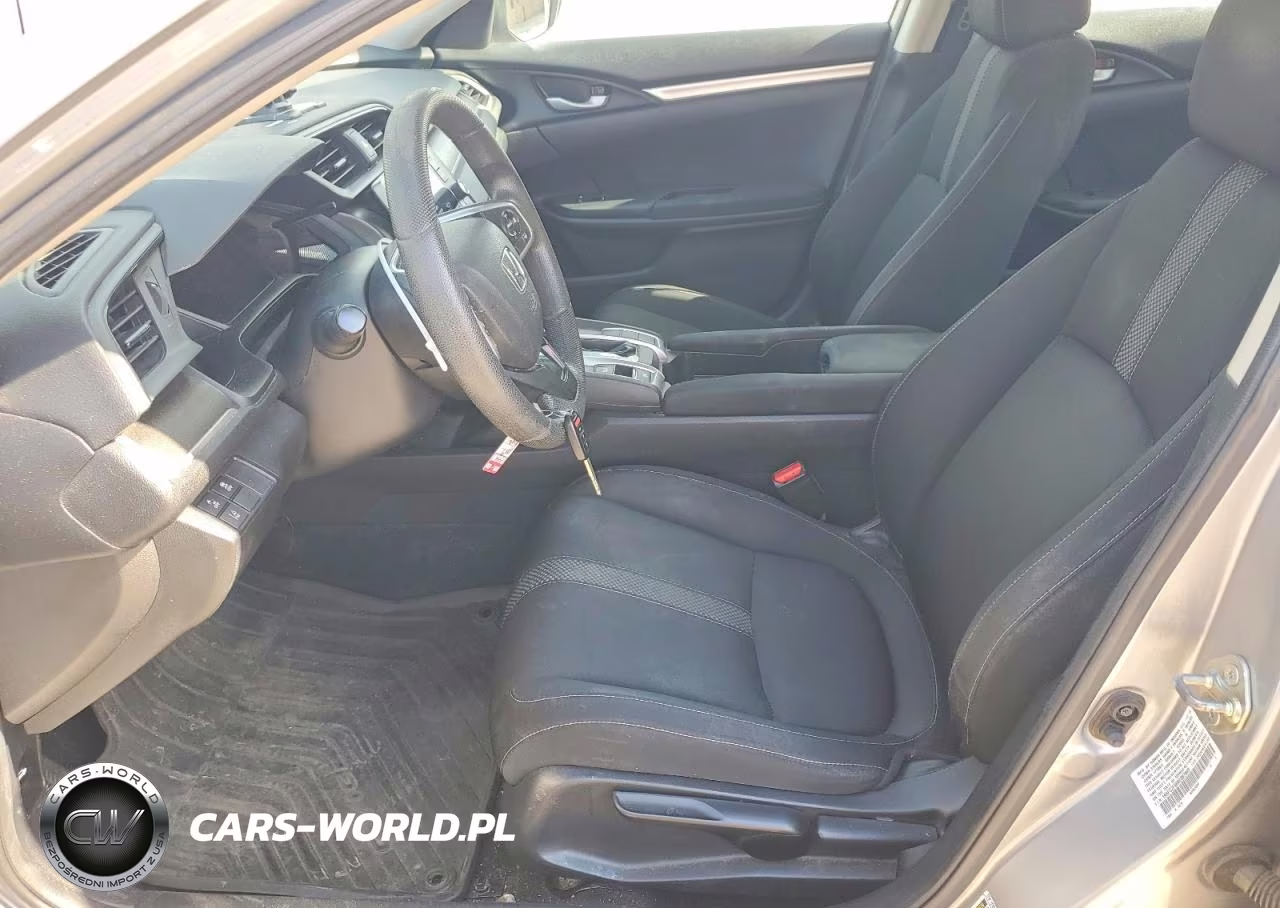 2019 Honda Civic Lx VIN:19XFC2F66KE007649 - 7