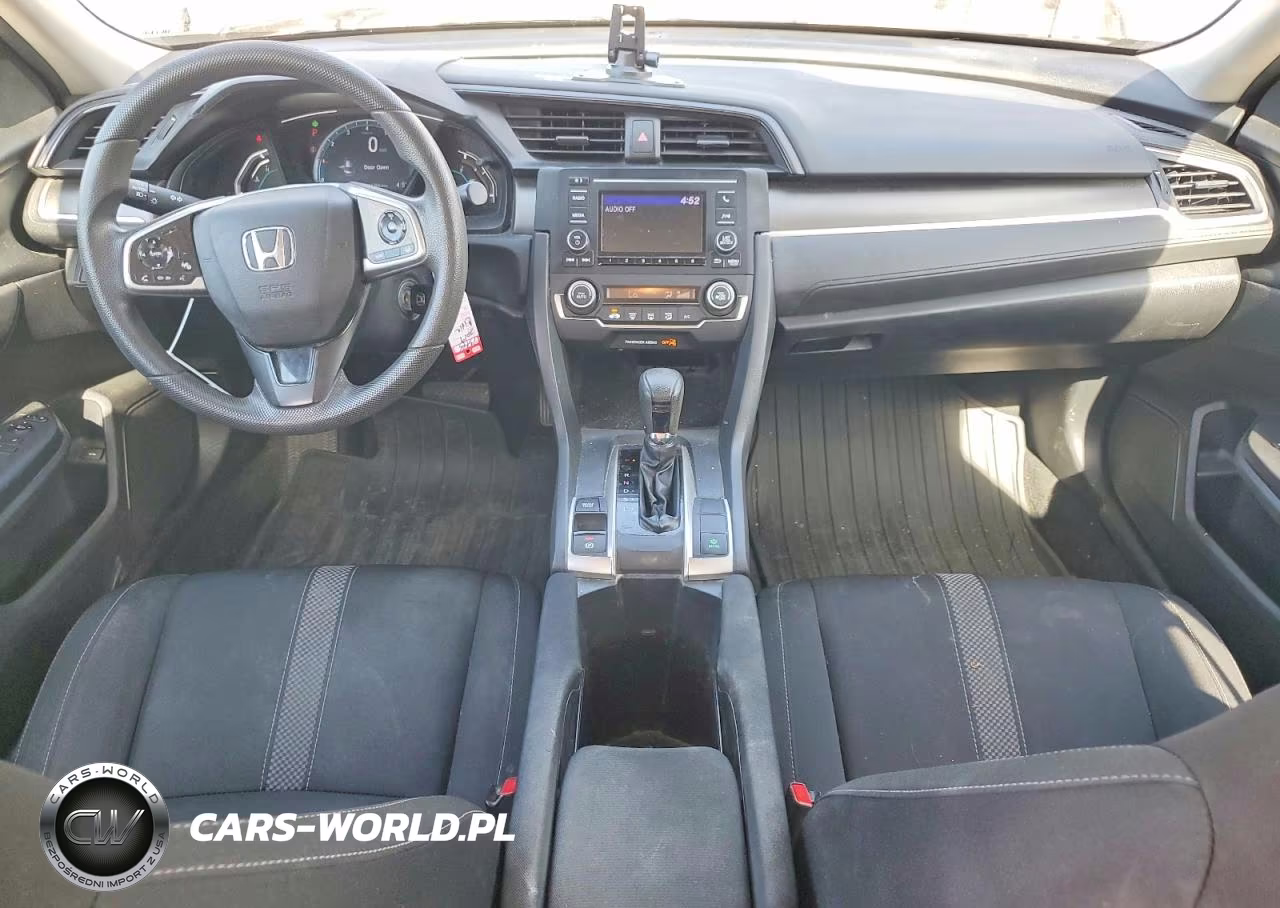 2019 Honda Civic Lx VIN:19XFC2F66KE007649 - 8
