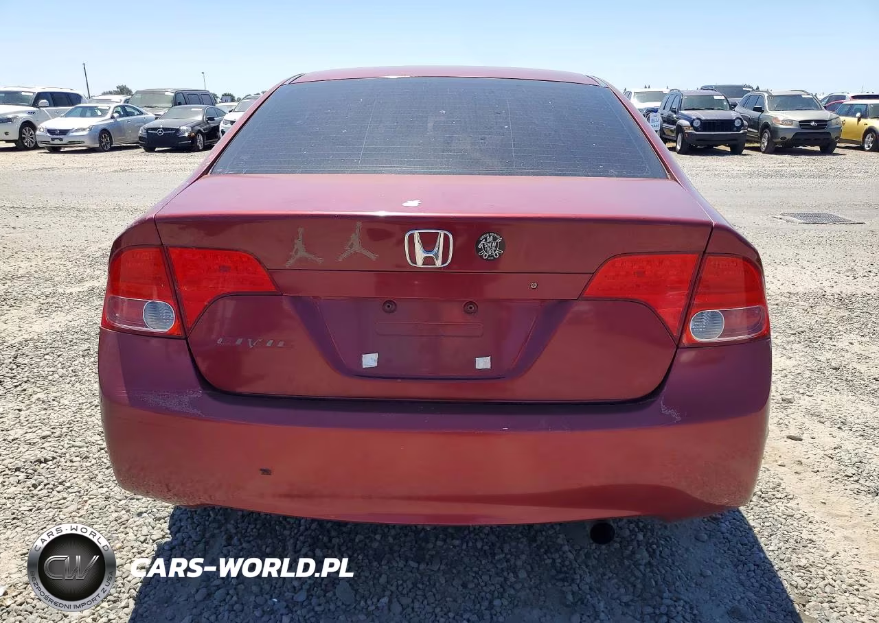 2006 Honda Civic Lx VIN:JHMFA16506S008580 - 6