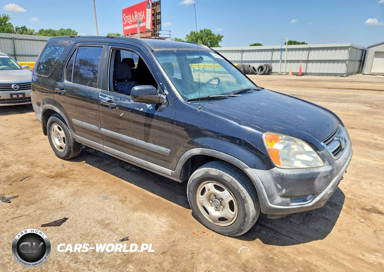 2003 Honda Cr-V Lx VIN:JHLRD78463C046014 - 4