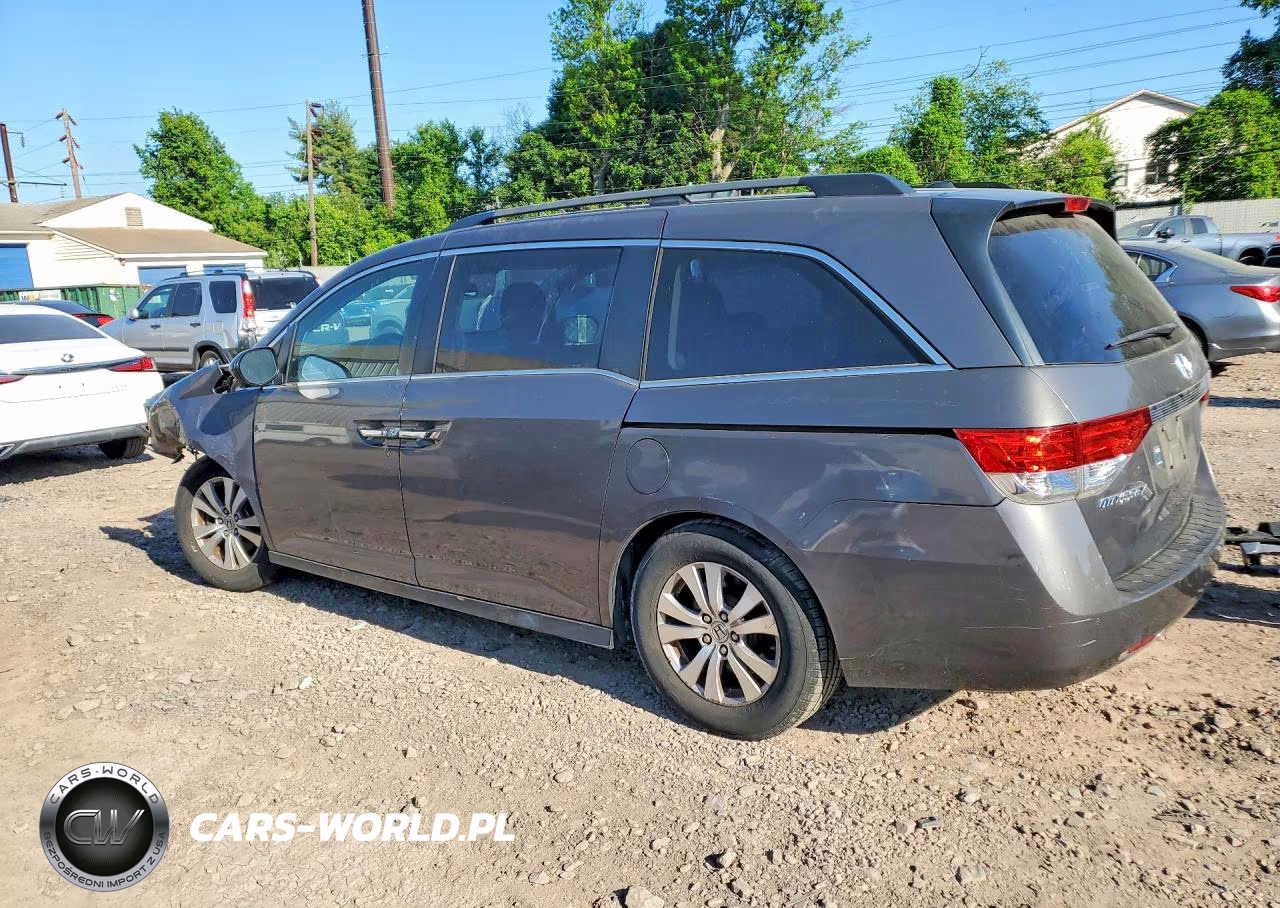 2016 Honda Odyssey Exl VIN:5FNRL5H68GB072533 - 2