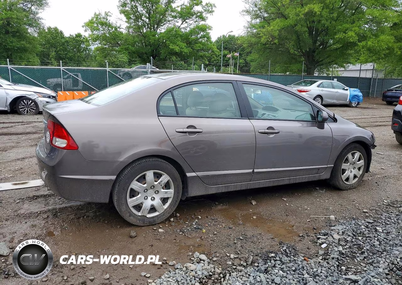 2010 Honda Civic Lx VIN:2HGFA1F52AH528959 - 3