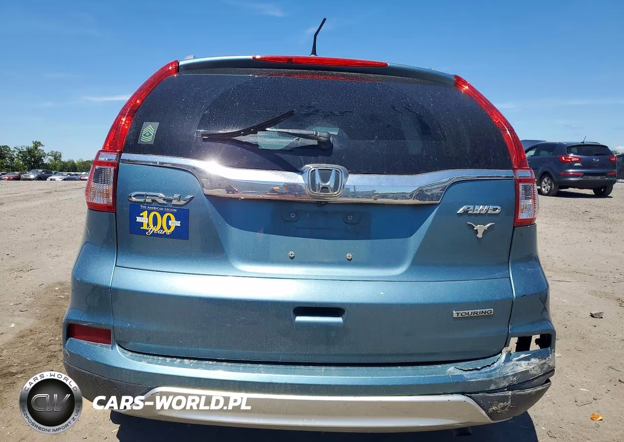 2015 Honda Cr-V Touring VIN:5J6RM4H96FL119257 - 6