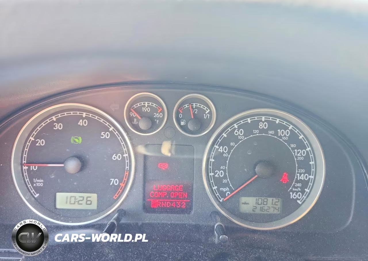 2004 Volkswagen Passat Glx VIN:WVWRH63B74P093595 - 9