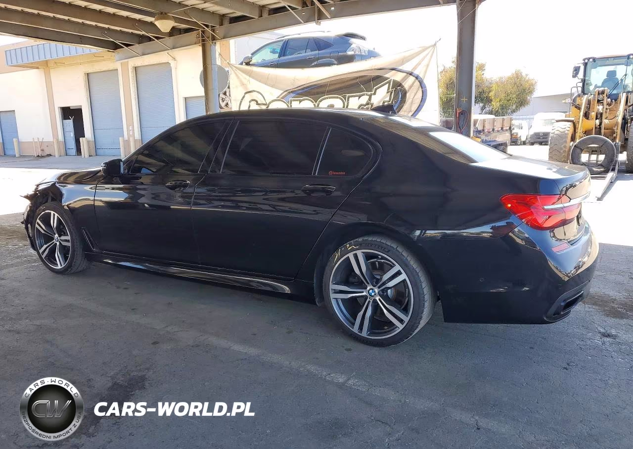 2016 BMW 740 I VIN:WBA7E2C55GG714661 - 2
