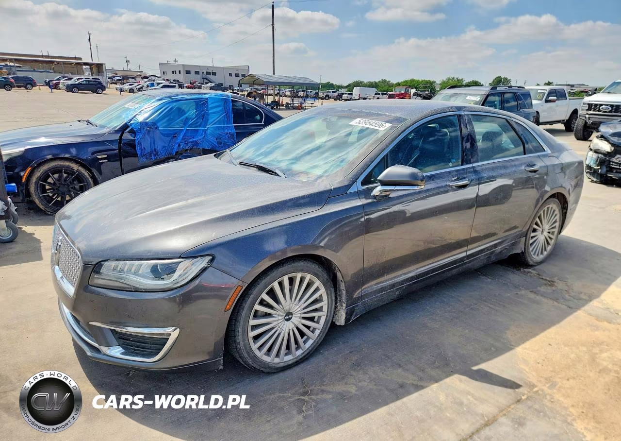 2017 Lincoln Mkz Reserve VIN:3LN6L5E91HR638030 - 1
